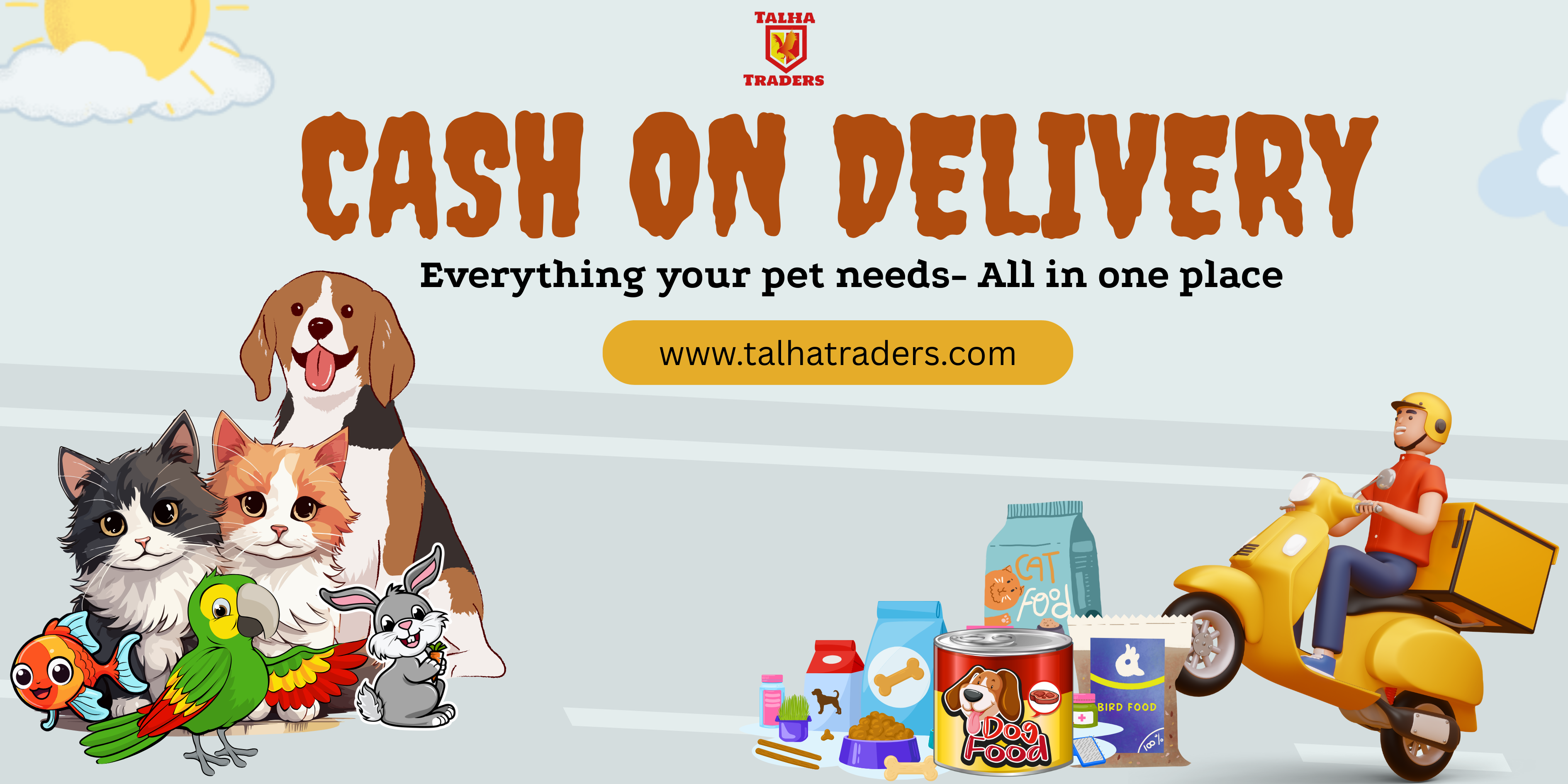 Talha Traders pet supplies - Cash on delivery – food, medicines, and accessories in Pakistan