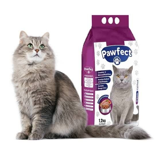 Pawfect Cat Food 1kg pack – premium daily nutrition for healthy, active and playful cats