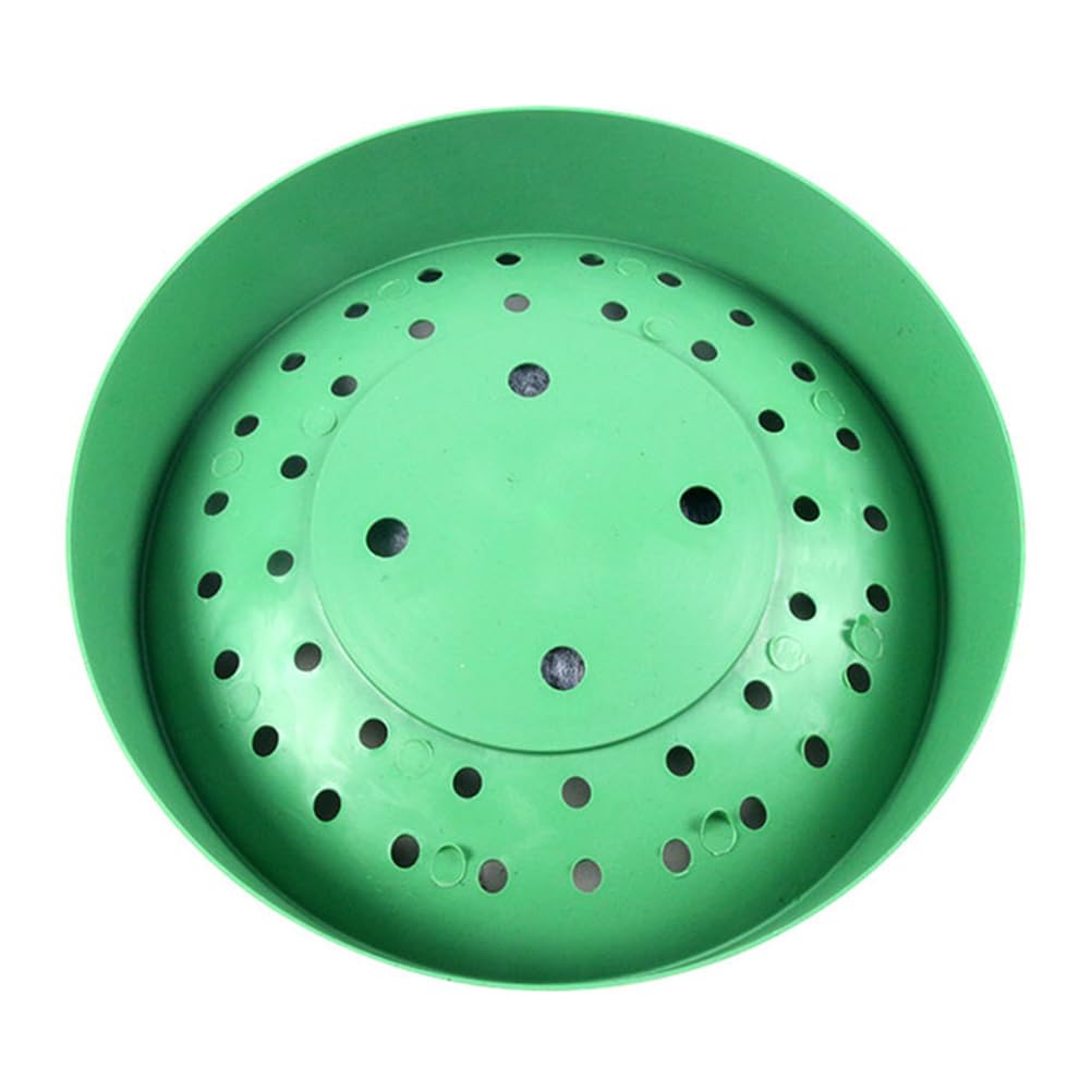 Durable plastic pigeon nesting bowl – bottom view