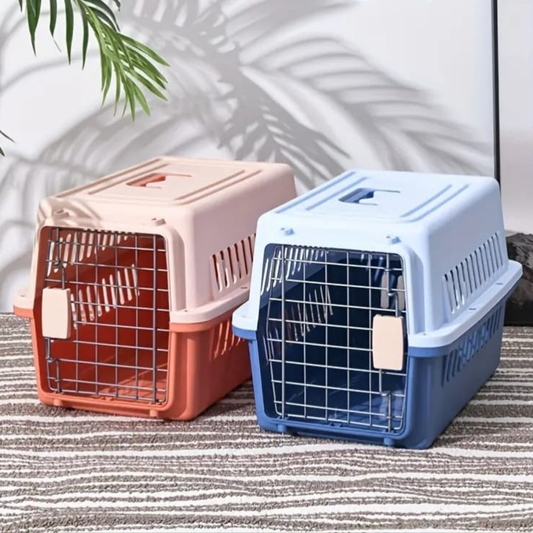 Pet Carrier Cage for Cats & Small Dogs Travel Box