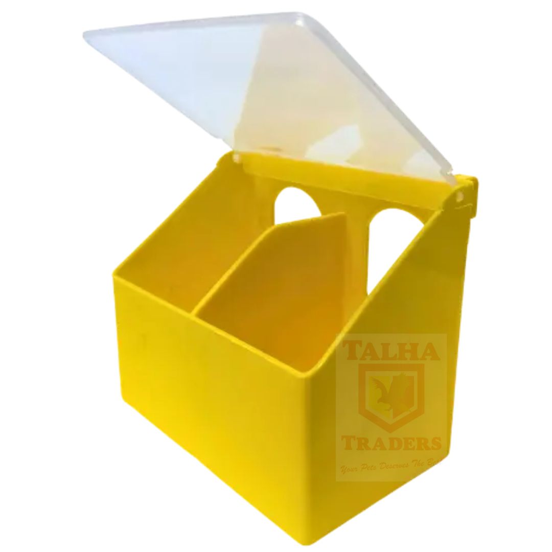 Pigeon Feeder & Water Dispenser – Dual Hole Bird Feeder for Quails & Chickens