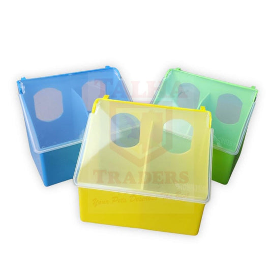 Pigeon Feeder & Water Dispenser – Dual Hole Bird Feeder for Quails & Chickens