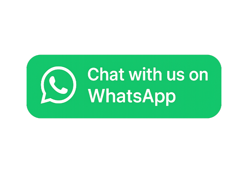 whatsapp button with text chat with us 