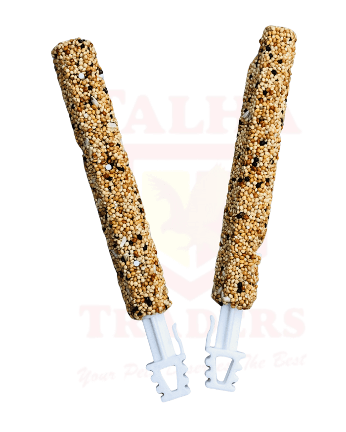 Gold Wings Stick Cracker – Honey & Bell Flavor Treat for Small Birds - Talha Traders